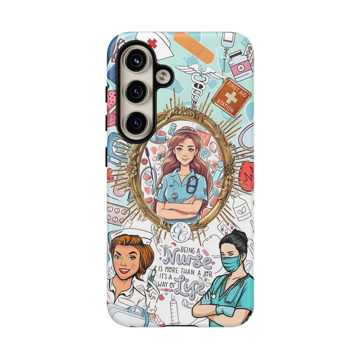 Nurse Art Tough Phone Case