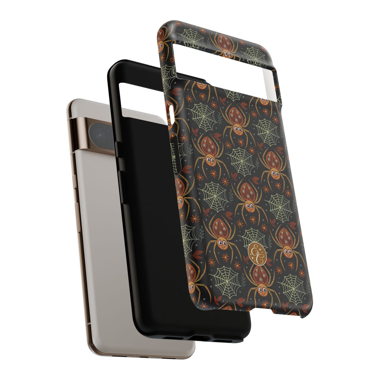 Enchanted Spider Pattern Halloween Phone Case