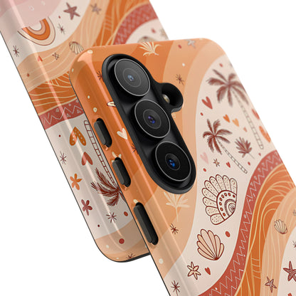 Lesbian Pride Boho Beach Tough Phone Case
