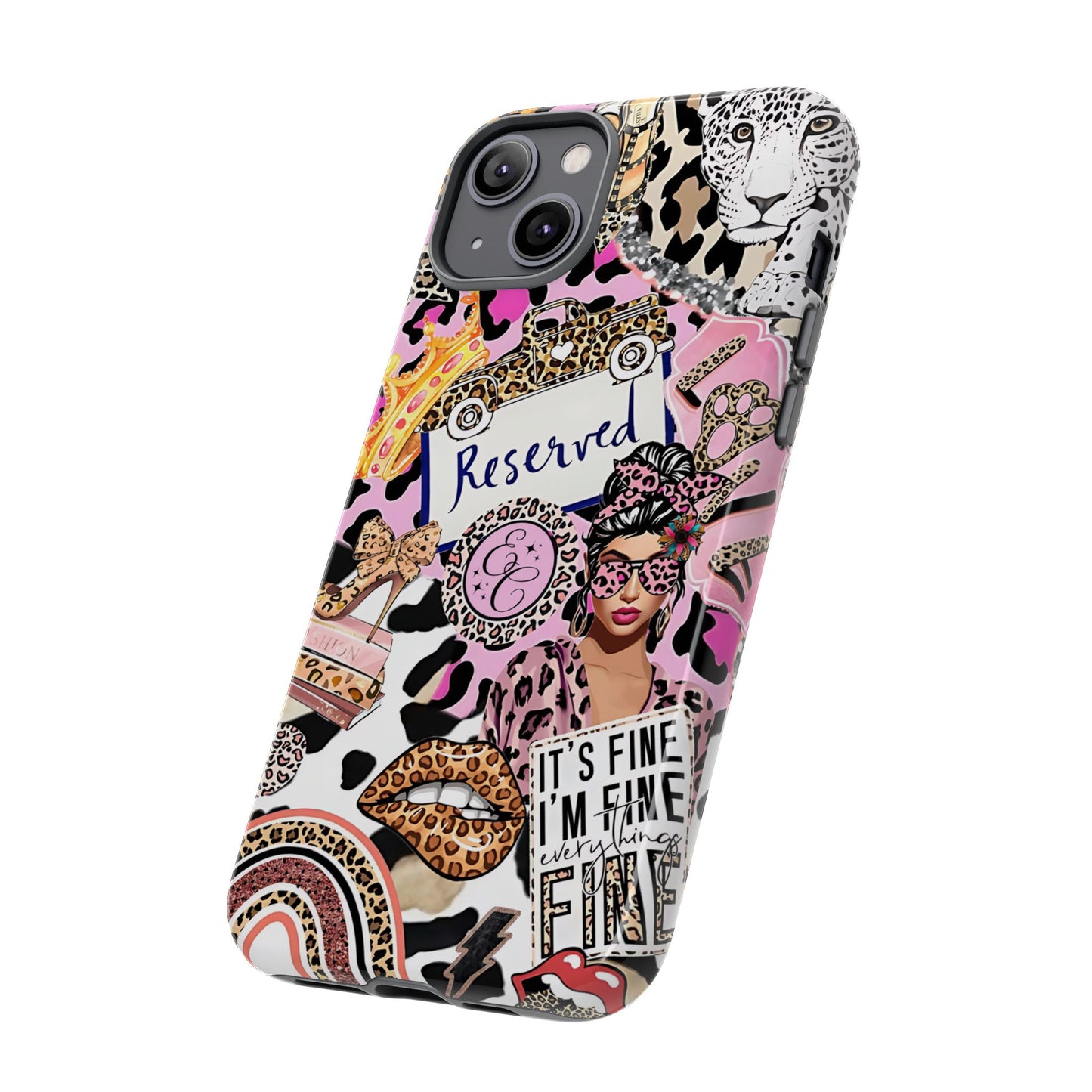 Leopard Wild Glamour Tough Phone Case