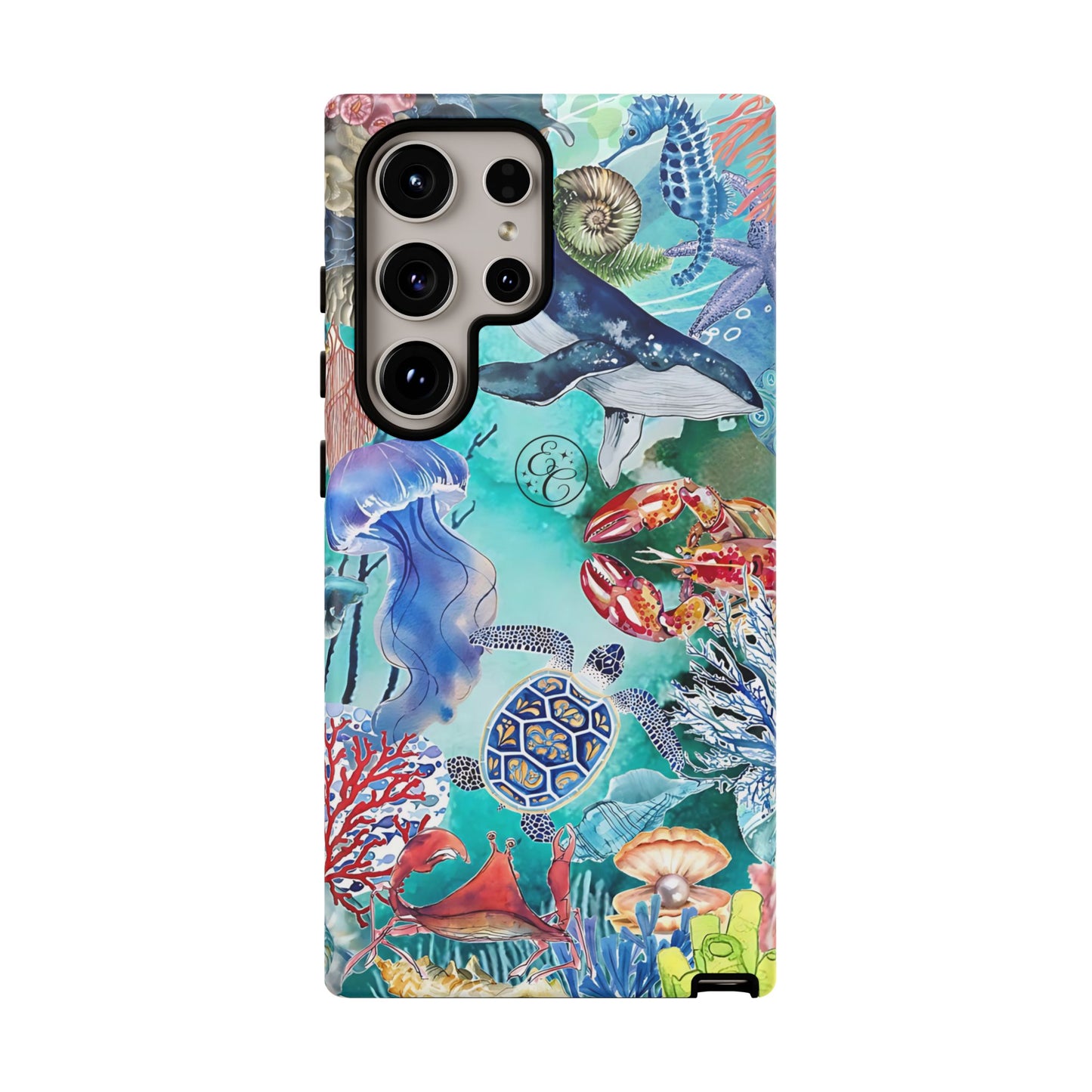 Ocean Wonders Collage Tough Phone Case