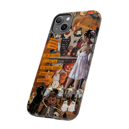 Halloween Aesthetic Collage Tough Phone Case