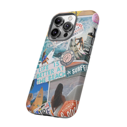 Surfer Girl Lifestyle Tough Phone Case