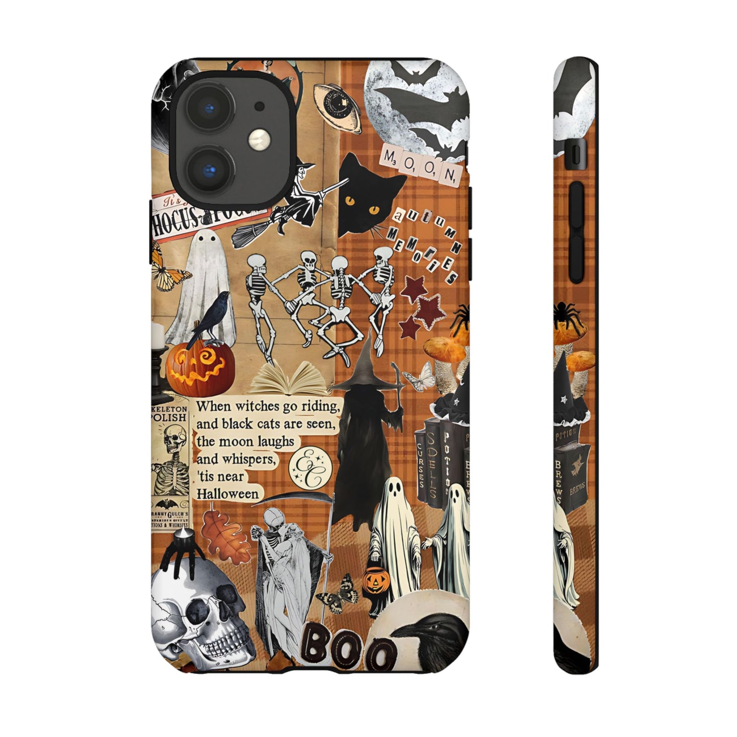 Halloween Spooky Collage Tough Phone Case