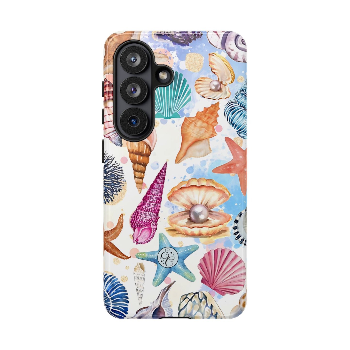 Colorful Sea Shells Tough Phone Case