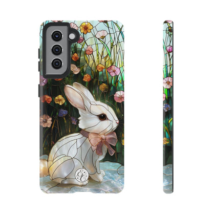 Easter Rabbit Stained Glass Tough Phone Case