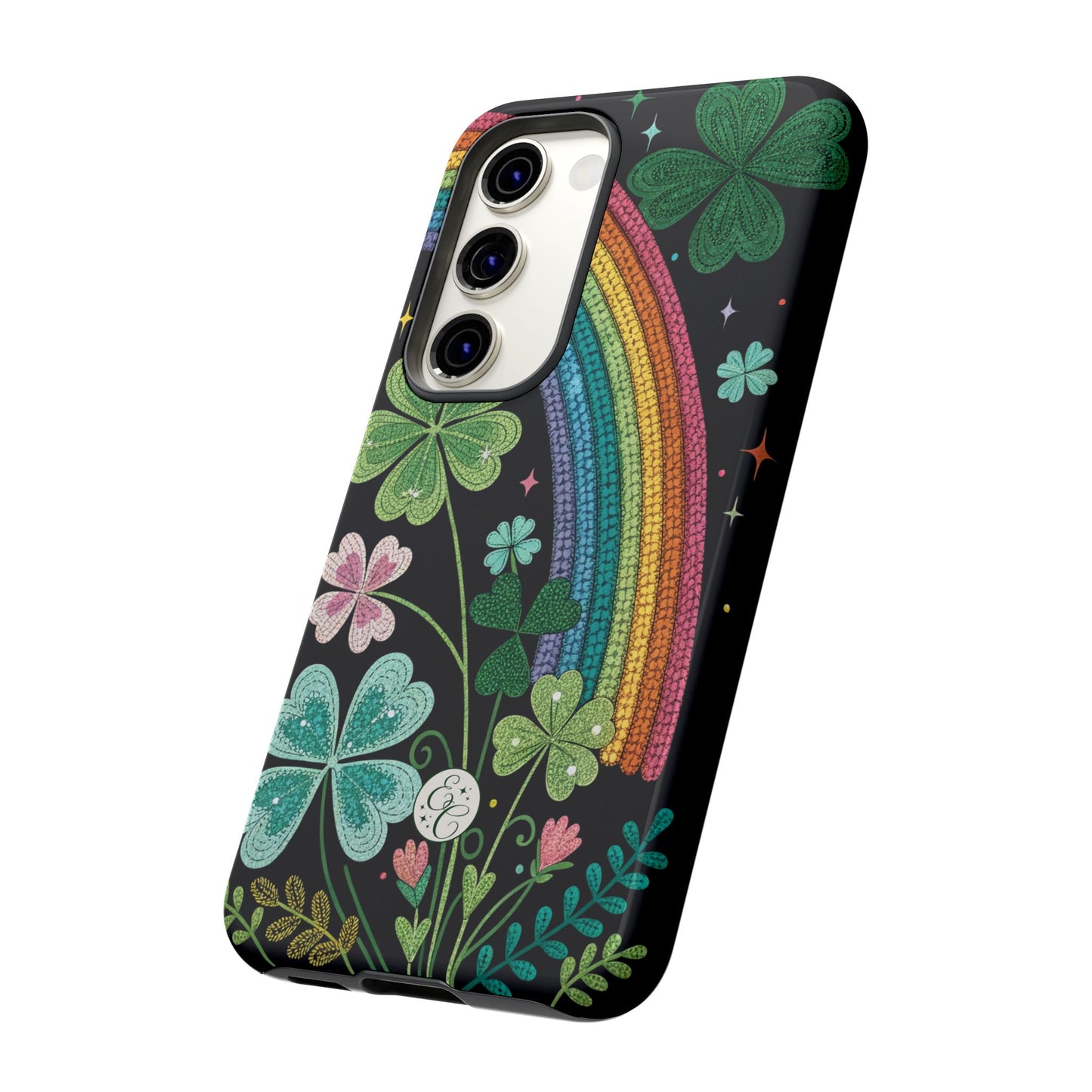 Rainbow & Shamrock Tough Phone Case