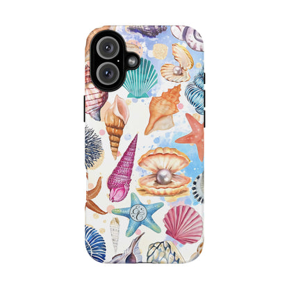 Colorful Sea Shells Tough Phone Case