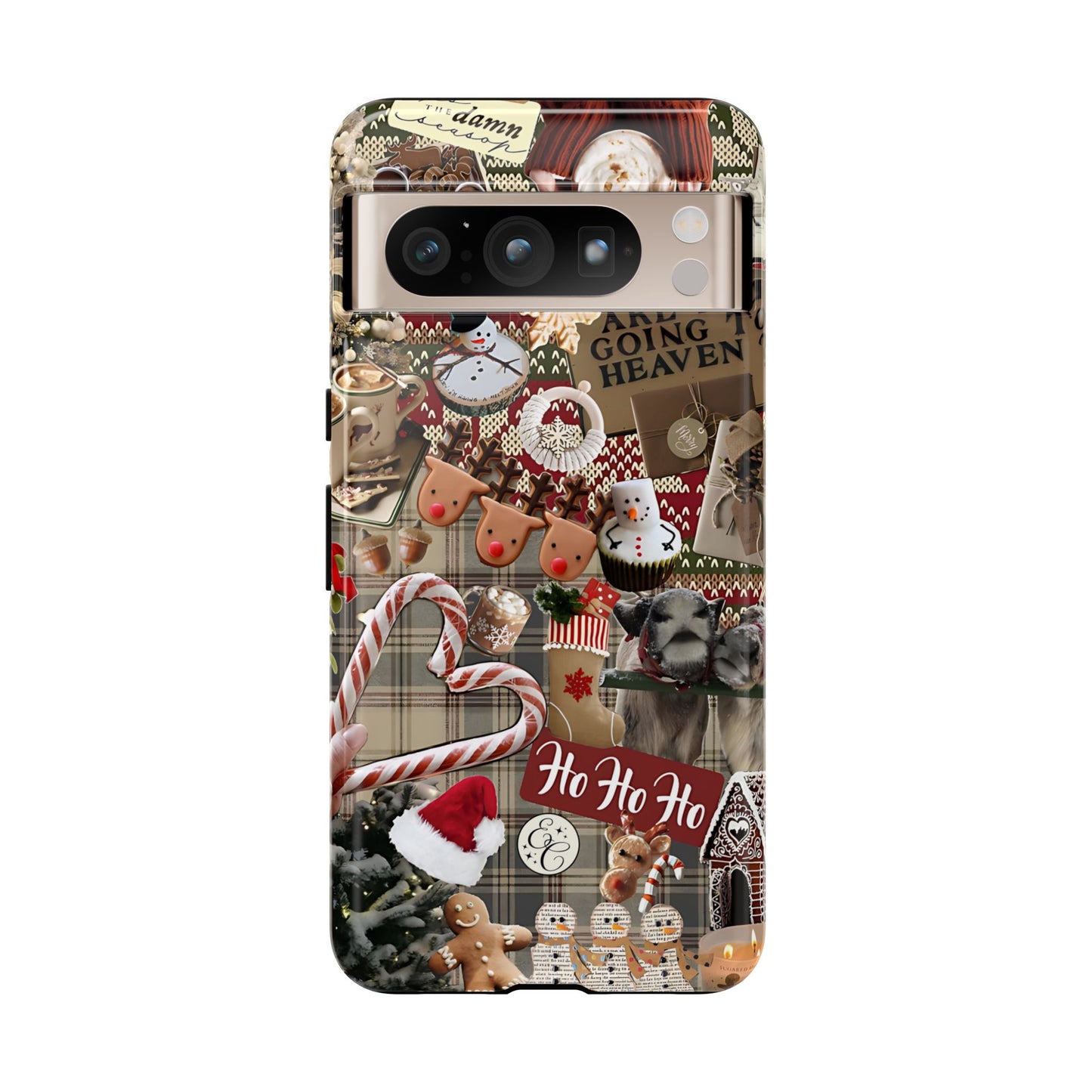 Christmas Festive Collage Tough Phone Case