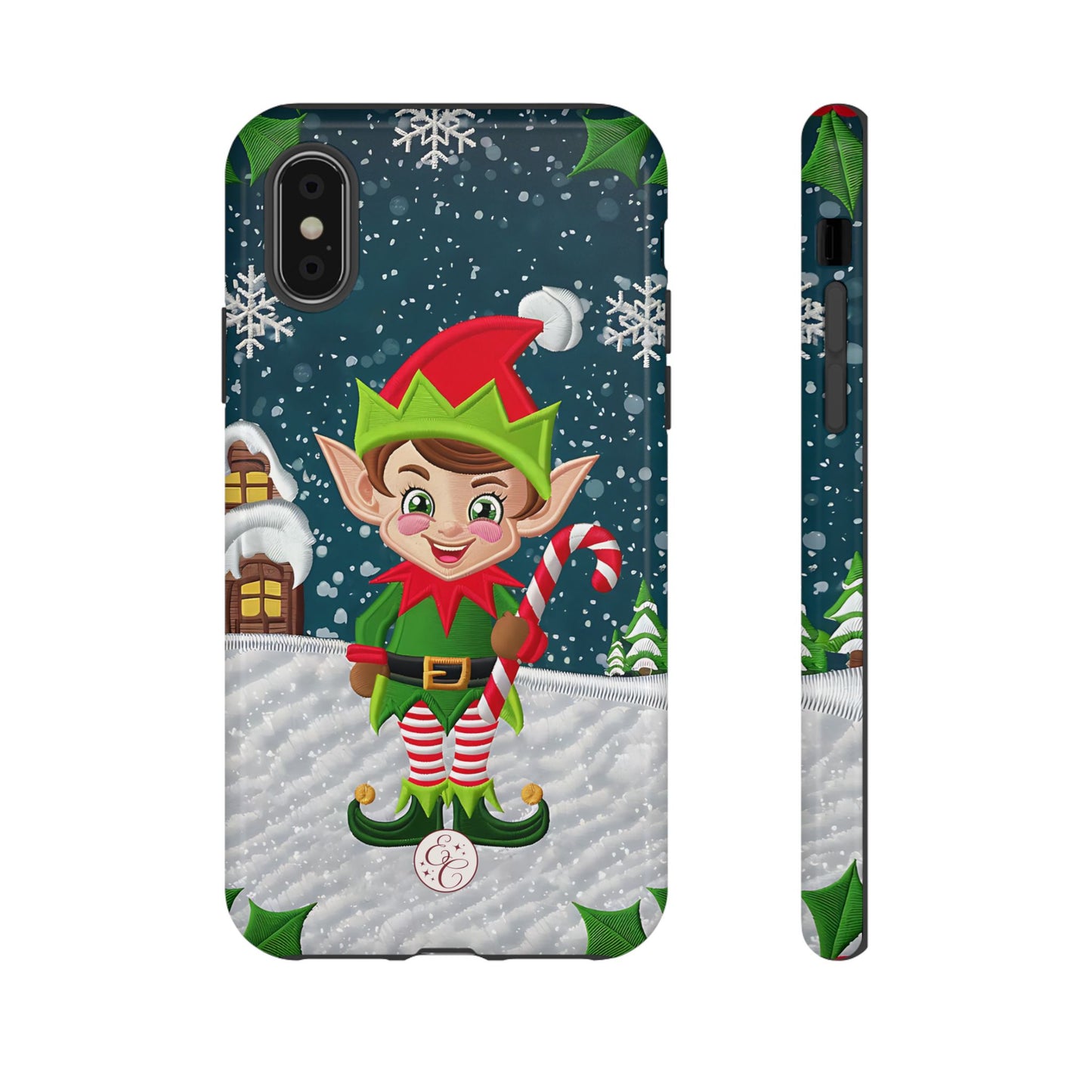 Christmas Naughty Elf Tough Phone Case