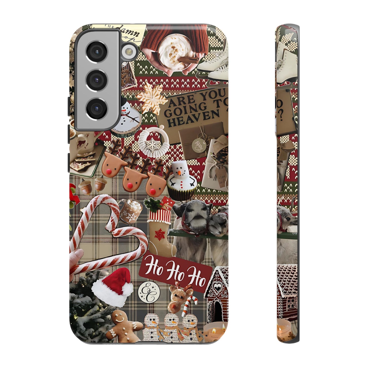 Christmas Festive Collage Tough Phone Case