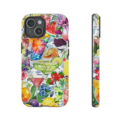 Summer Drinks Tough Phone Case