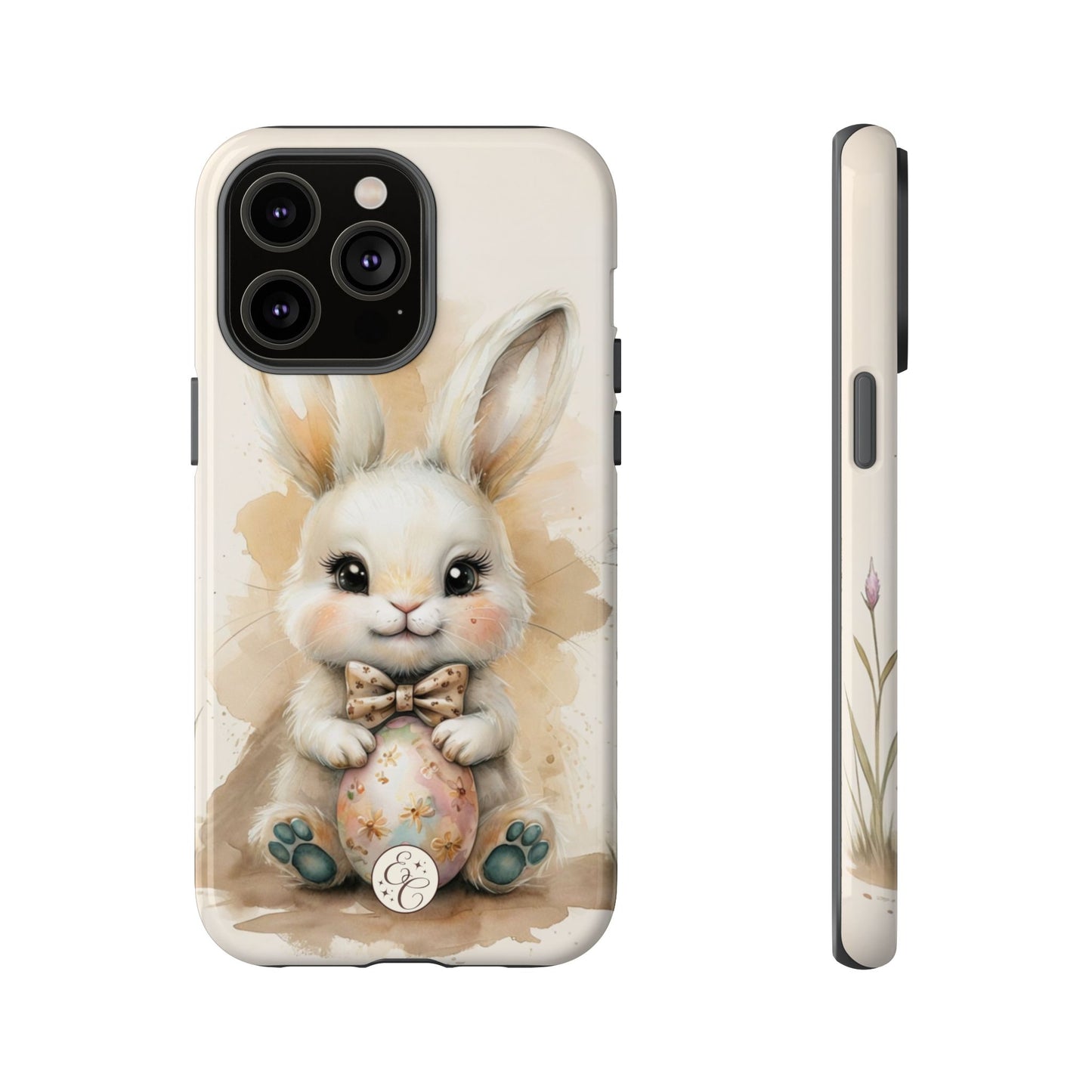 Bunny & Easter Egg Tough Phone Case