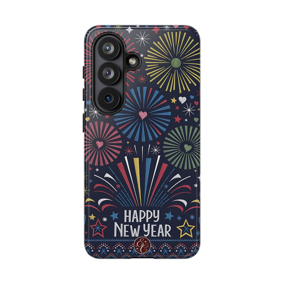 Happy New Year Fireworks Phone Case