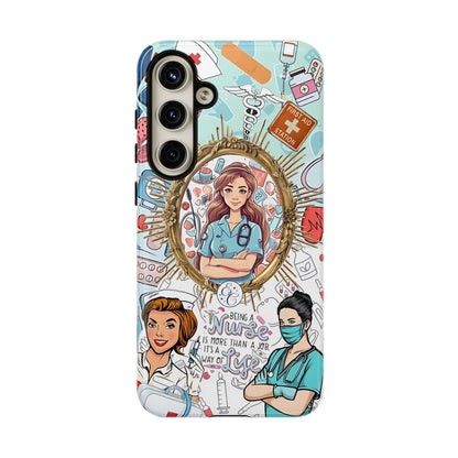 Nurse Art Tough Phone Case