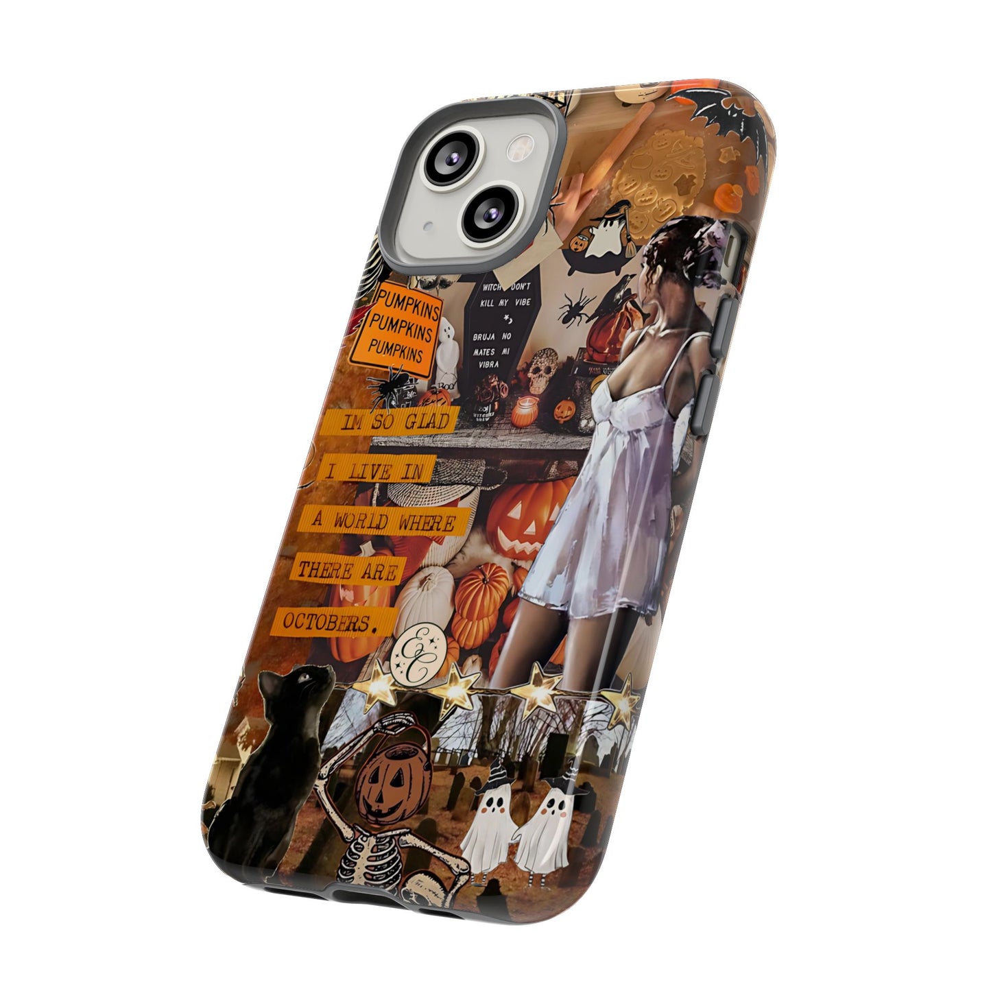 Halloween Aesthetic Collage Tough Phone Case