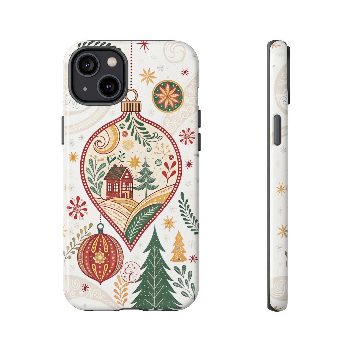 Cozy Christmas Ornament Tough Phone Case