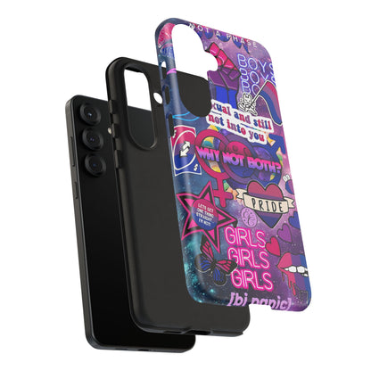 Bisexual Pop Art Tough Phone Case