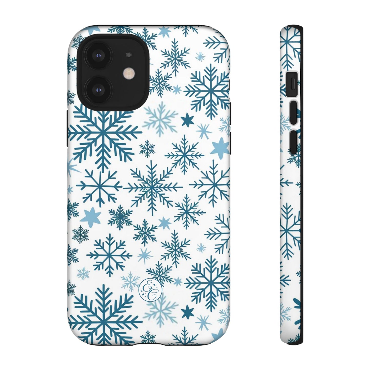 Winter Snowflakes Pattern Tough Phone Case