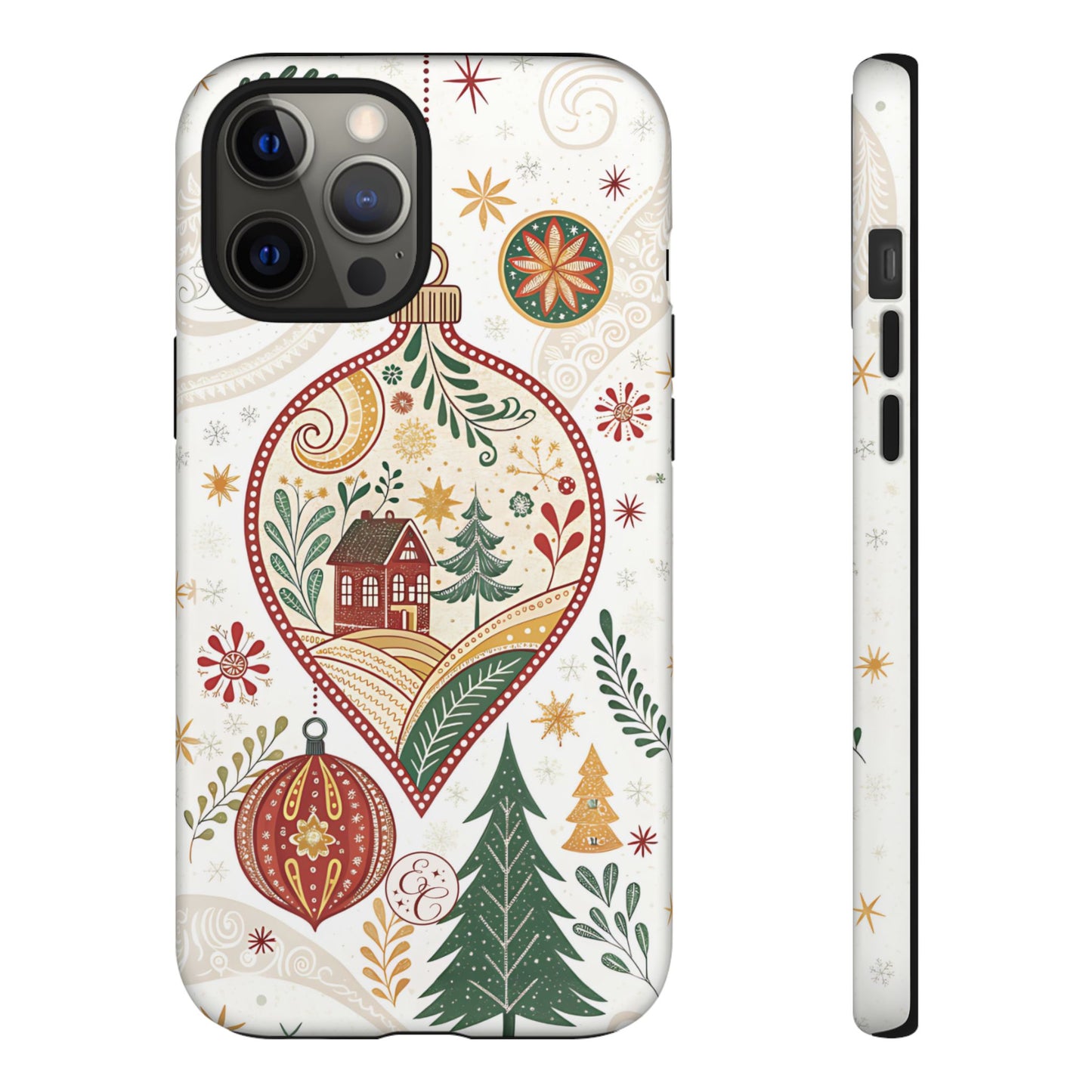 Cozy Christmas Ornament Tough Phone Case