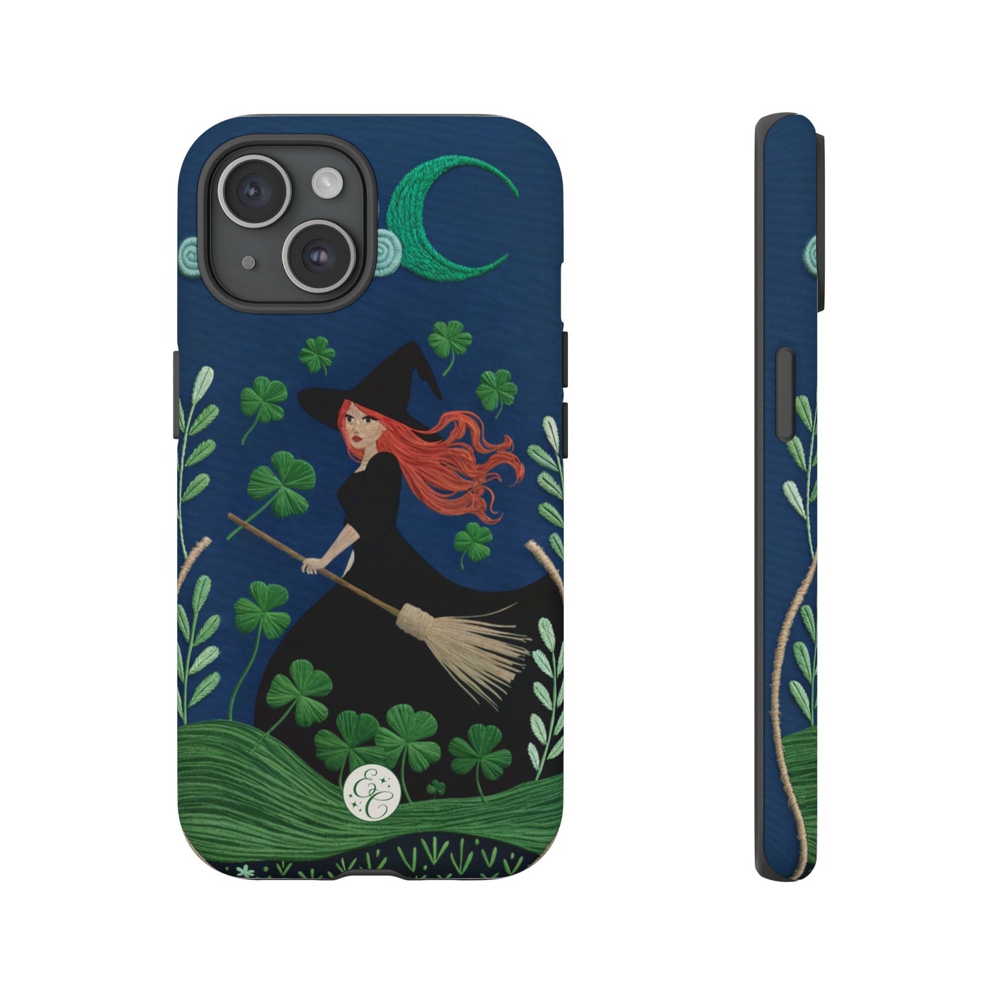 Irish Witch’s Moonlit Stroll Tough Phone Case