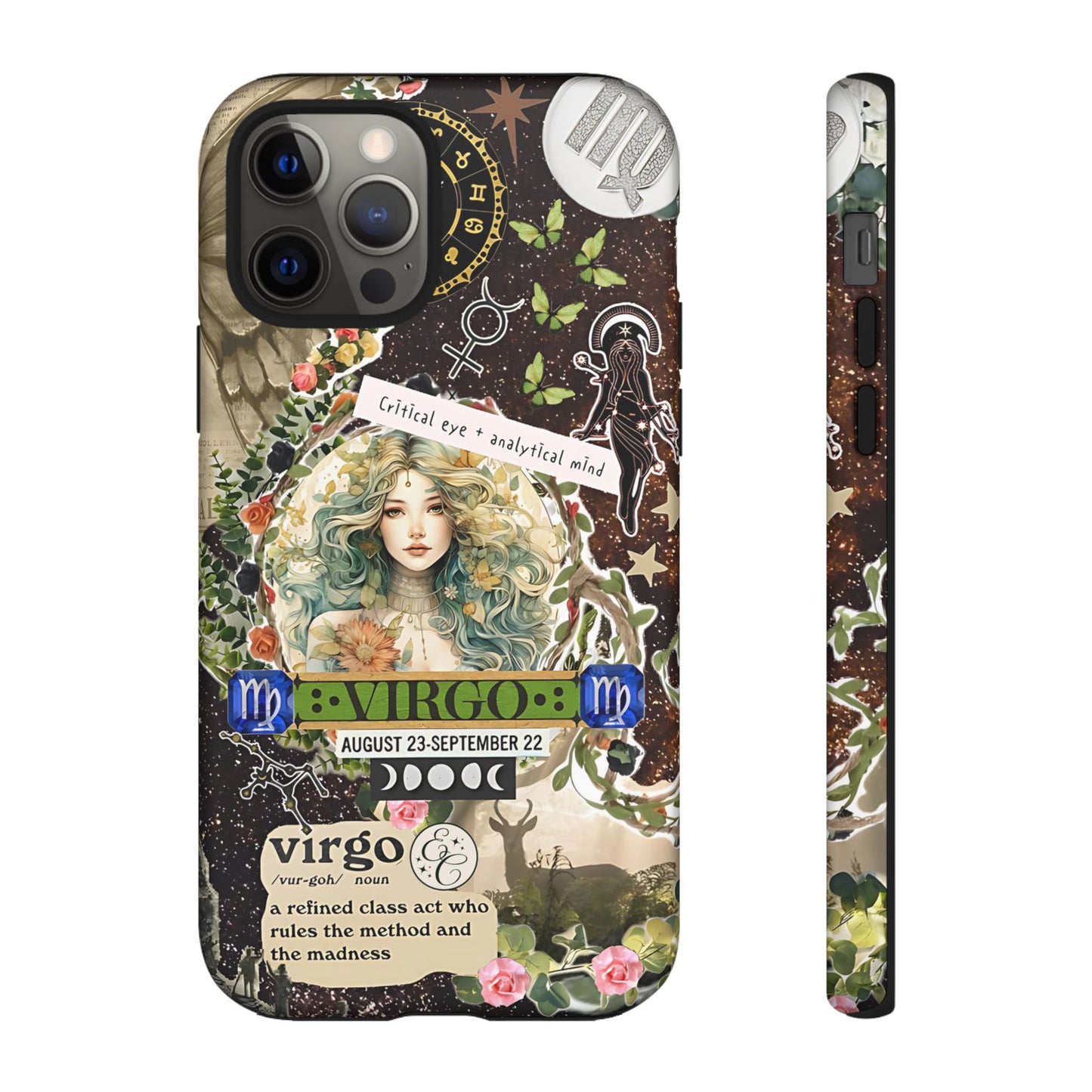 Virgo Zodiac Star Sign Tough Phone Case