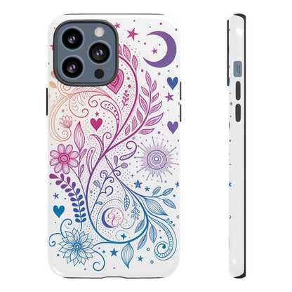 Subtel Bisexual Boho Doodle Tough Phone Case