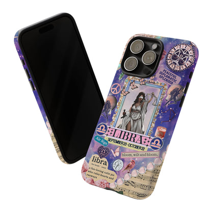 Libra Zodiac Star Sign Tough Phone Case