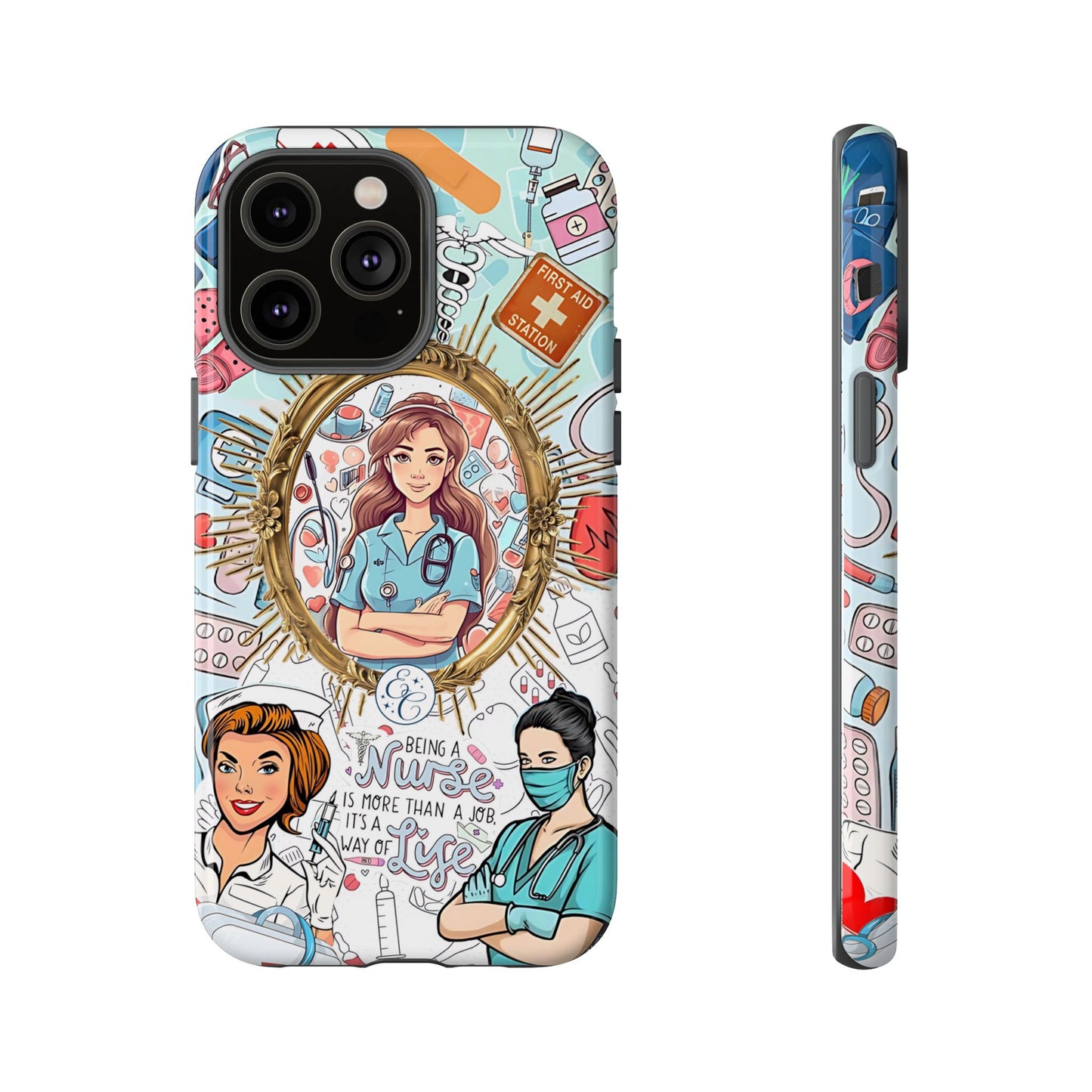 Nurse Art Tough Phone Case