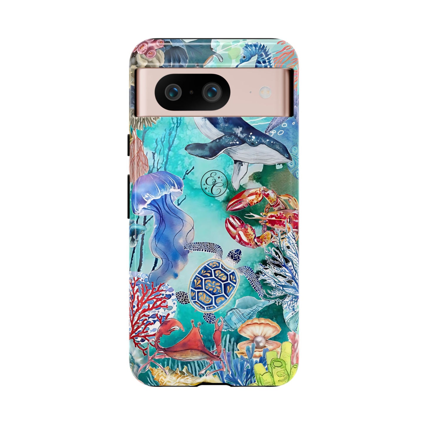 Ocean Wonders Collage Tough Phone Case