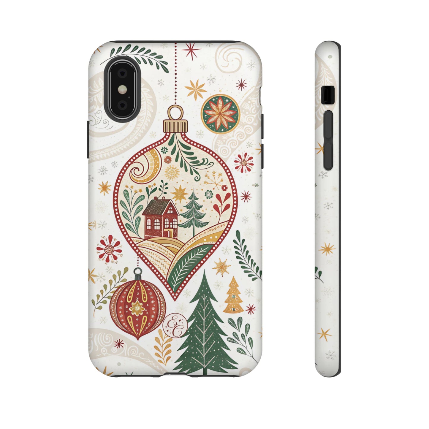Cozy Christmas Ornament Tough Phone Case