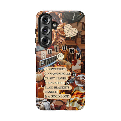 Autumn Aesthetic Collage Tough Phone Case