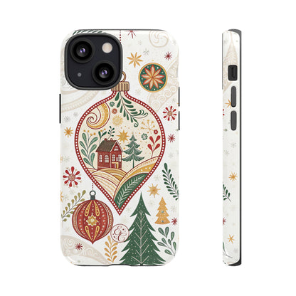 Cozy Christmas Ornament Tough Phone Case