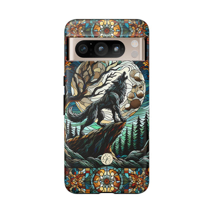 Howling Wolf Tough Phone Case