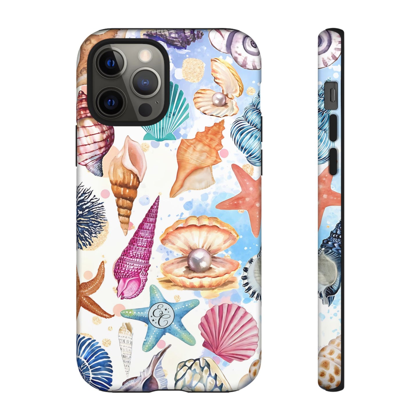 Colorful Sea Shells Tough Phone Case