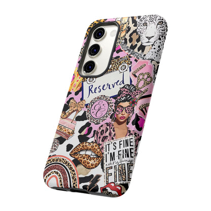 Leopard Wild Glamour Tough Phone Case