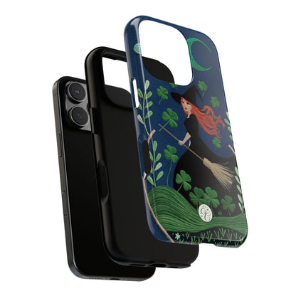 Irish Witch’s Moonlit Stroll Tough Phone Case