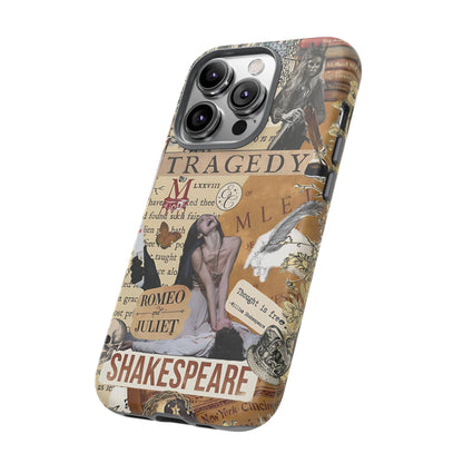 Shakespeare Tragedy Collage Tough Phone Case