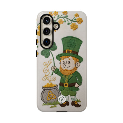 Cute Leprechaun Tough Phone Case