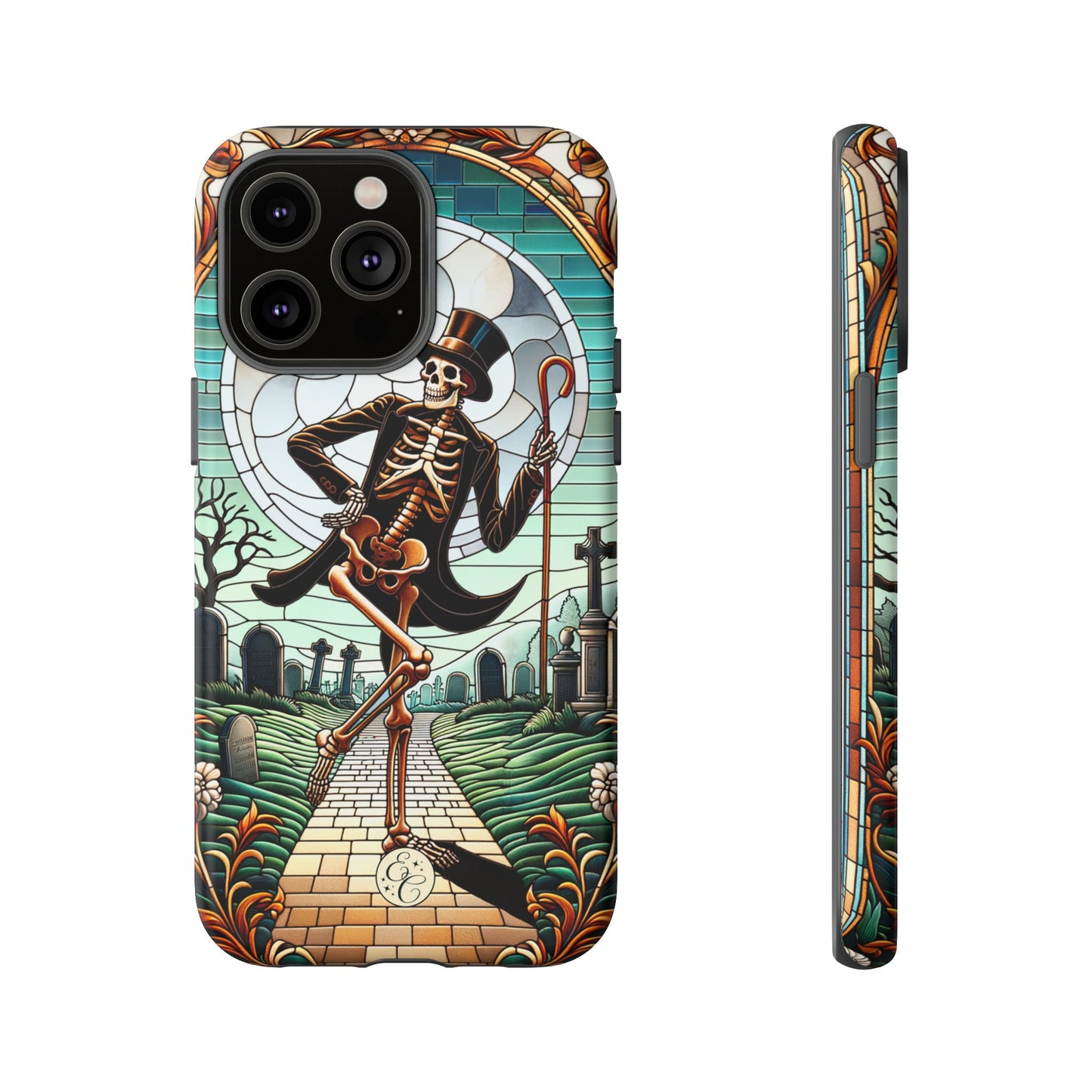 Dancing Skeleton Tough Phone Case