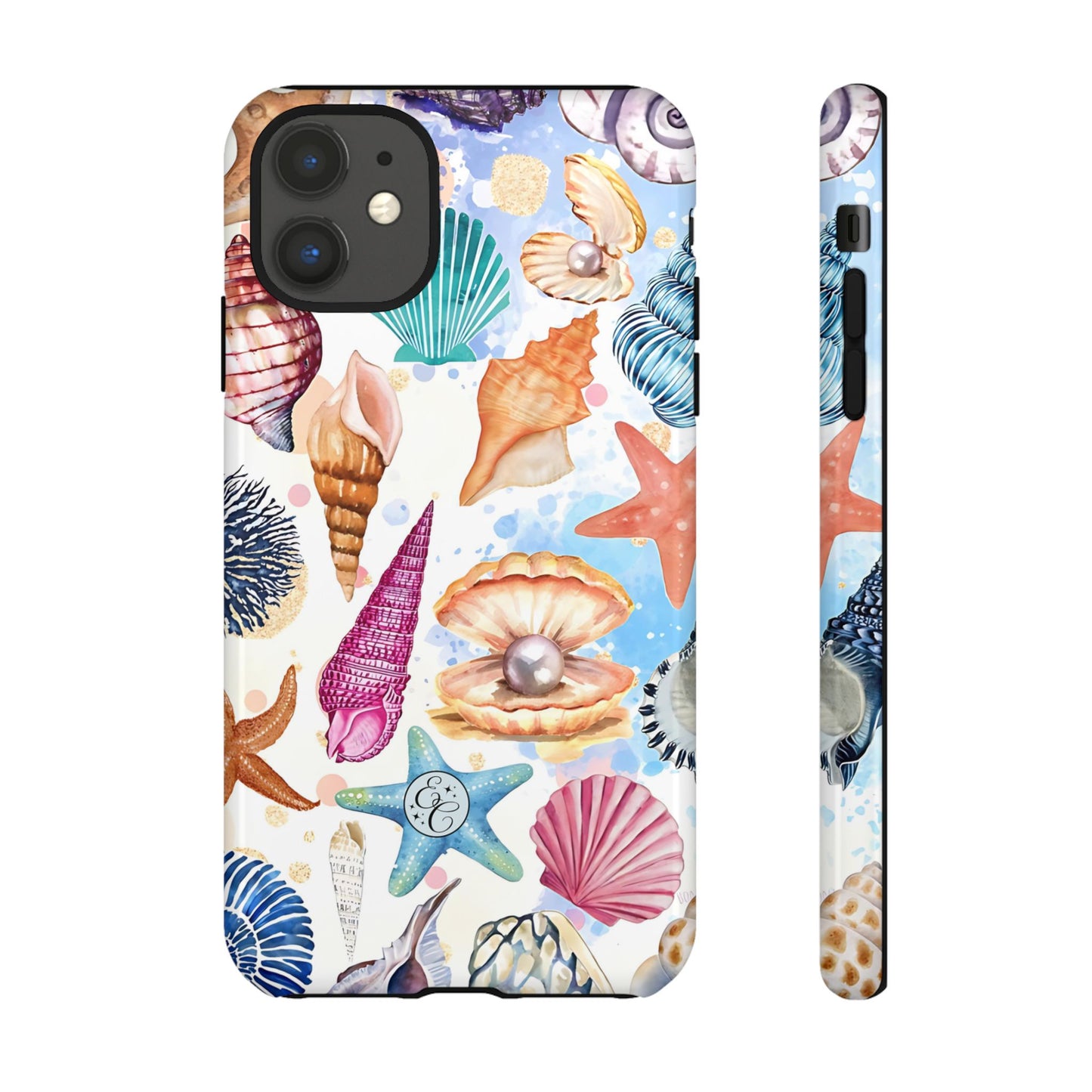 Colorful Sea Shells Tough Phone Case