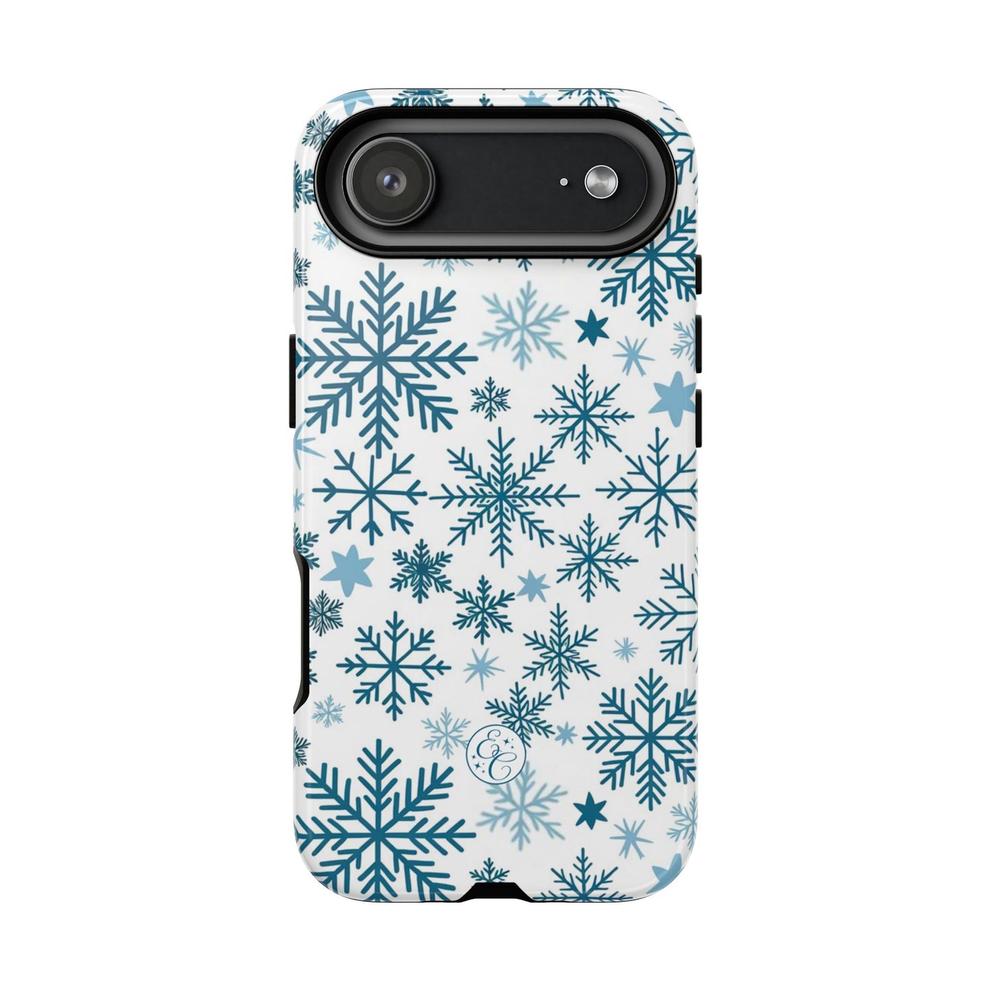 Winter Snowflakes Pattern Tough Phone Case