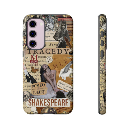 Shakespeare Tragedy Collage Tough Phone Case