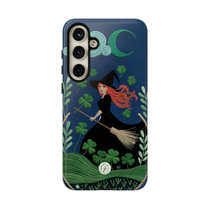Irish Witch’s Moonlit Stroll Tough Phone Case