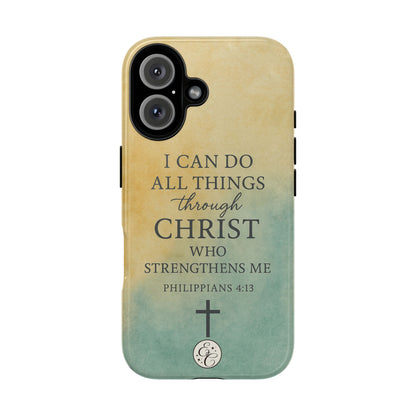 Philippians 4:13 Tough Phone Case