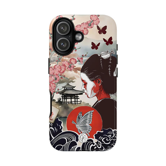 Japanese Geisha Tough Phone Case