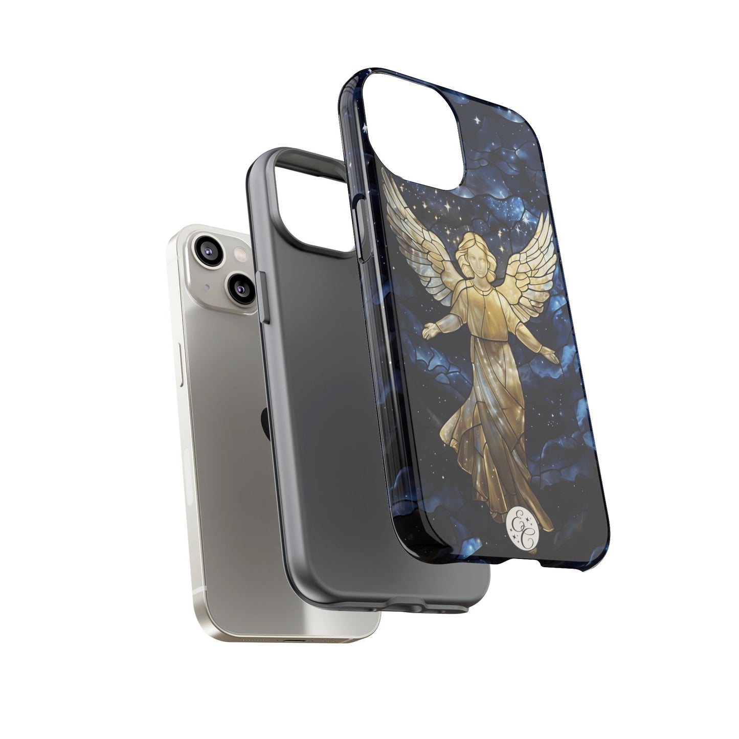 Guardian Angel Stained Glass Tough Phone Case