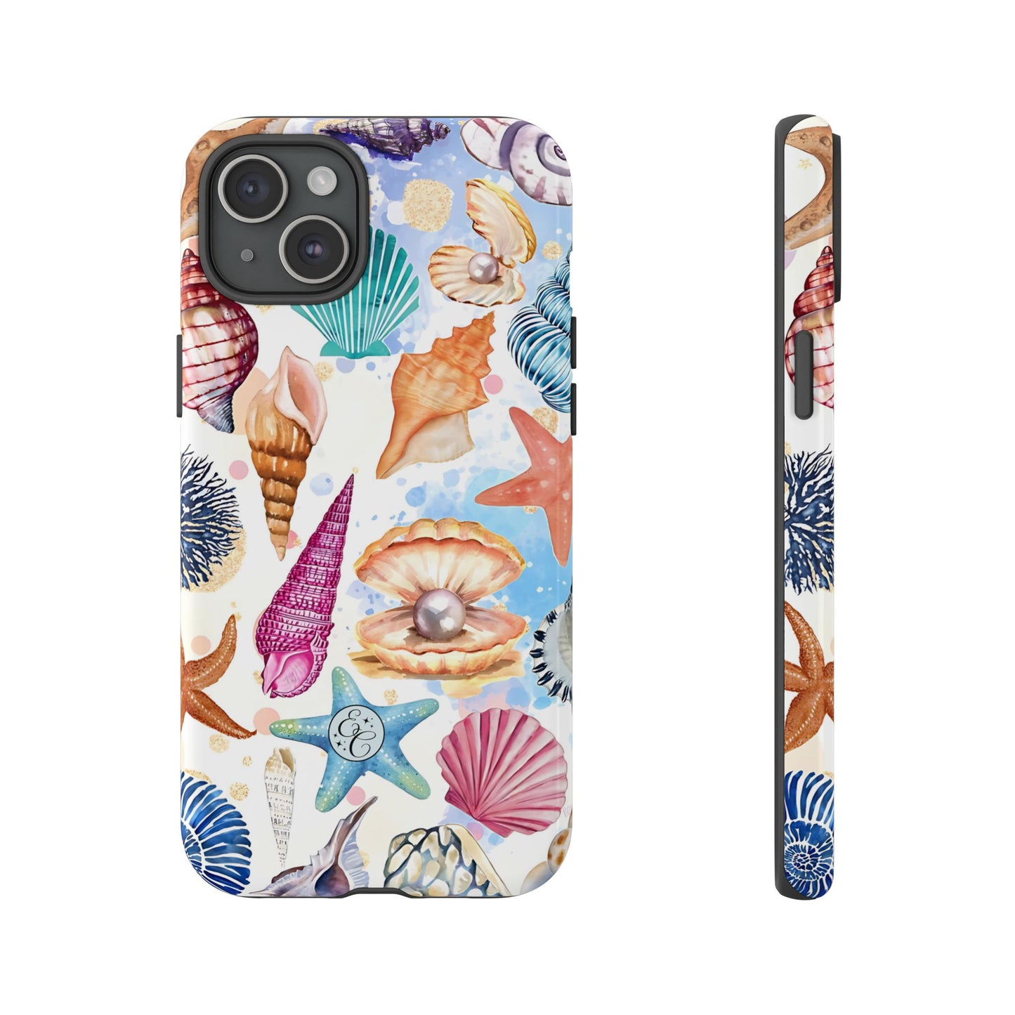 Colorful Sea Shells Tough Phone Case