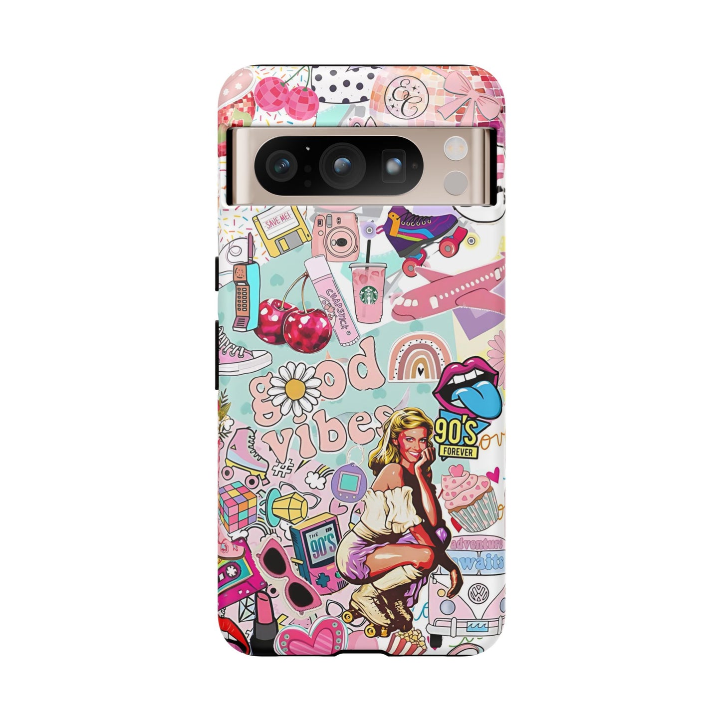 90s Nostalgia Collage Tough Phone Case