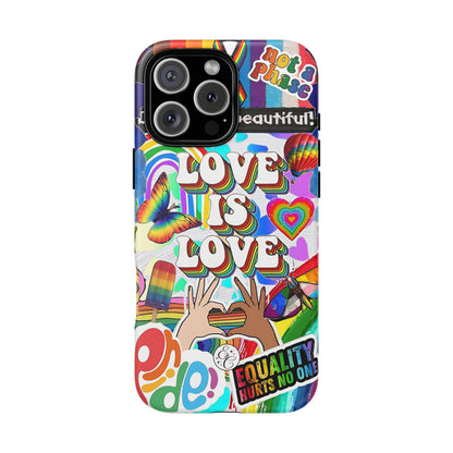 Colorful LGBTQIA Pride Tough Phone Case